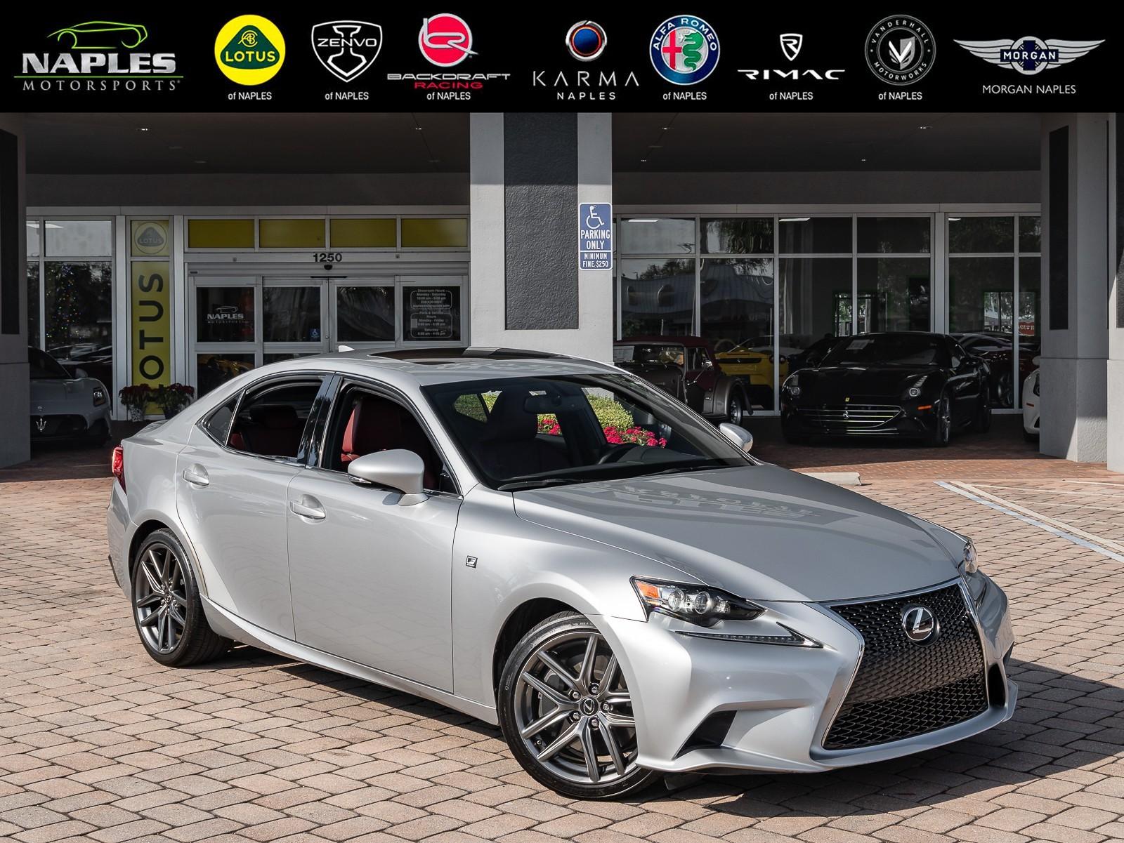 Used 2016 Lexus IS 200t 4dr Sdn for sale Sold at Naples Motorsports Inc - Morgan of Naples in Naples FL 34104 1