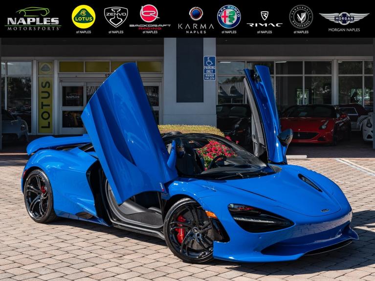 Used 2024 McLaren 750S Spider for sale Sold at Naples Motorsports Inc - Morgan of Naples in Naples FL 34104 1