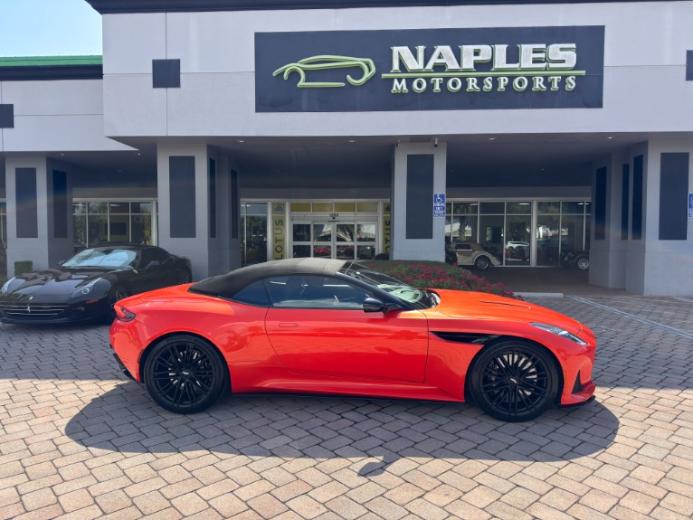 Used 2024 Aston Martin DB12 Volante for sale Sold at Naples Motorsports Inc - Morgan of Naples in Naples FL 34104 1