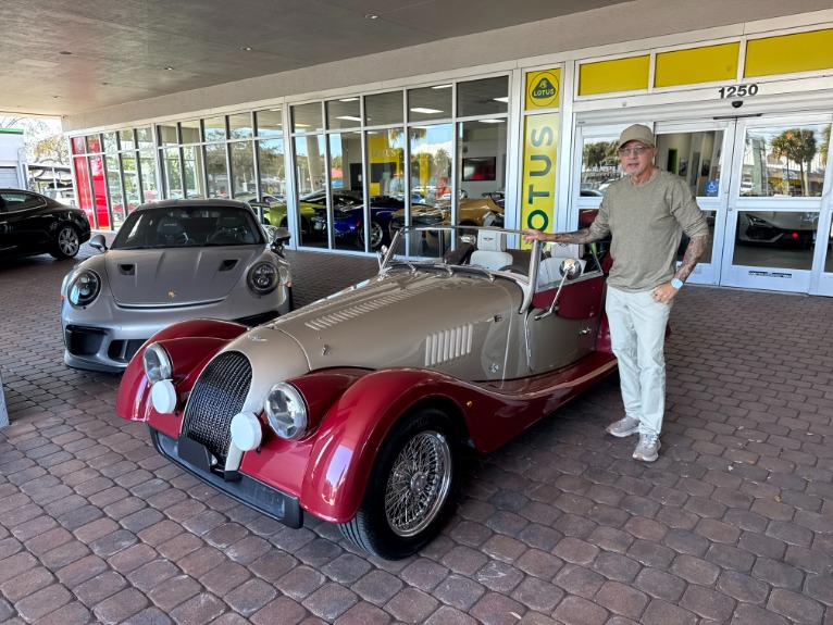 New 2025 Morgan Plus Four for sale $134,940 at Naples Motorsports Inc - Morgan of Naples in Naples FL