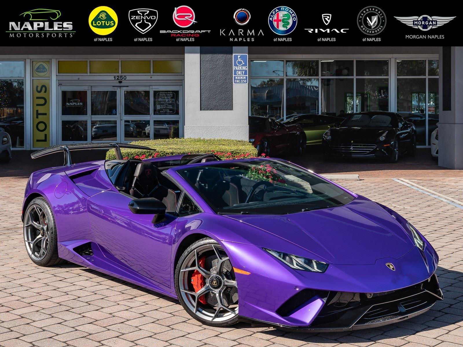 Used 2019 Lamborghini Huracan Performante for sale Sold at Naples Motorsports Inc - Morgan of Naples in Naples FL 34104 1