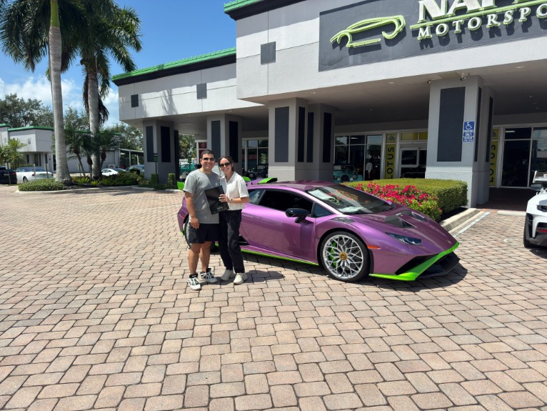 Used 2023 Lamborghini Huracan STO Coupe for sale Sold at Naples Motorsports Inc - Morgan of Naples in Naples FL 34104 1