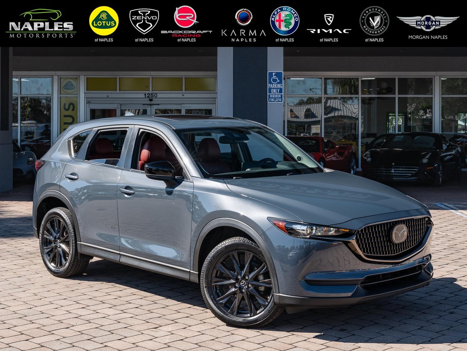 Used 2021 Mazda CX-5 Carbon Edition for sale Sold at Naples Motorsports Inc - Morgan of Naples in Naples FL 34104 1