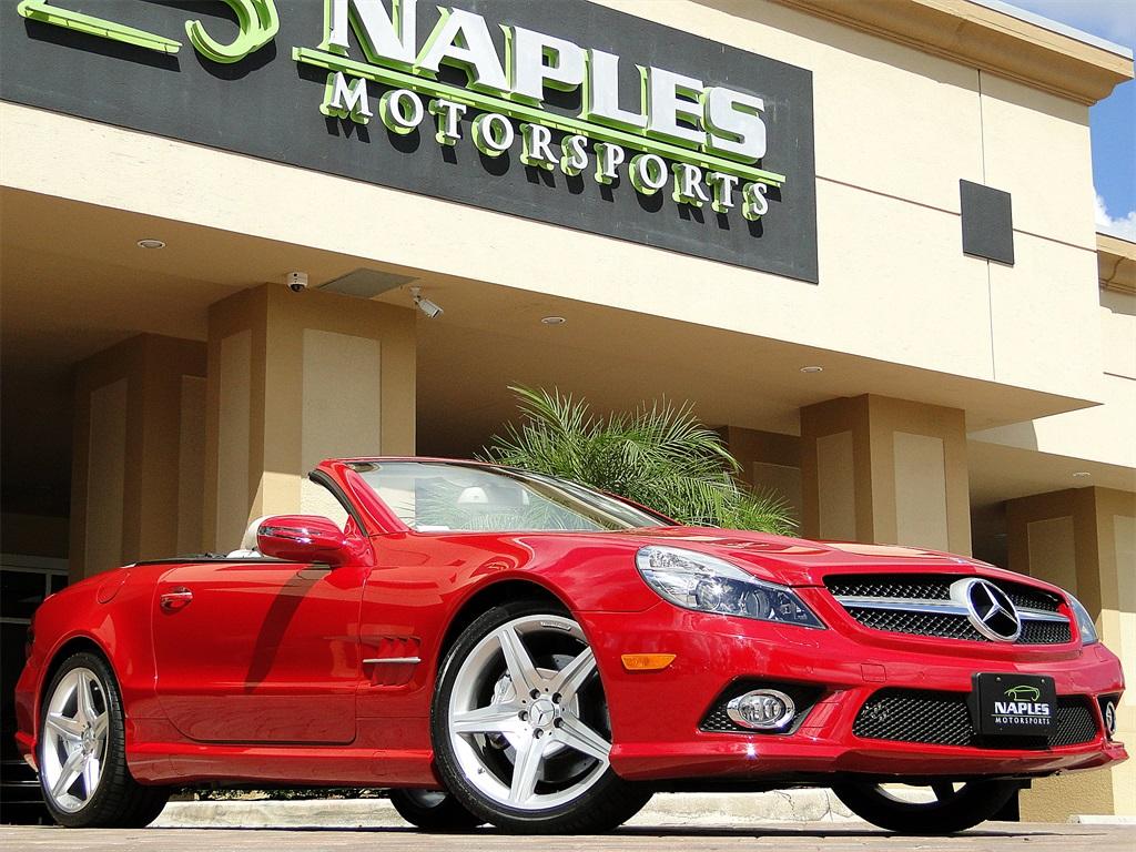 Used 2009 Mercedes-Benz SL-Class SL 550 for sale Sold at Naples Motorsports Inc - Morgan of Naples in Naples FL 34104 1