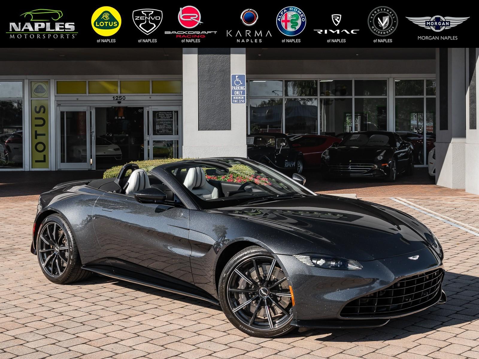 Used 2021 Aston Martin Vantage Roadster for sale Sold at Naples Motorsports Inc - Morgan of Naples in Naples FL 34104 1