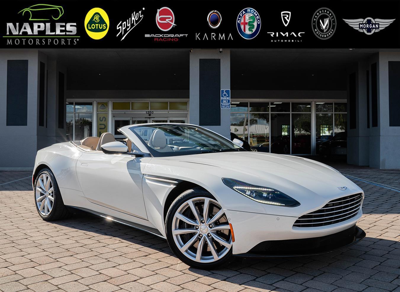 Used 2019 Aston Martin DB11 Volante for sale Sold at Naples Motorsports Inc - Morgan of Naples in Naples FL 34104 1