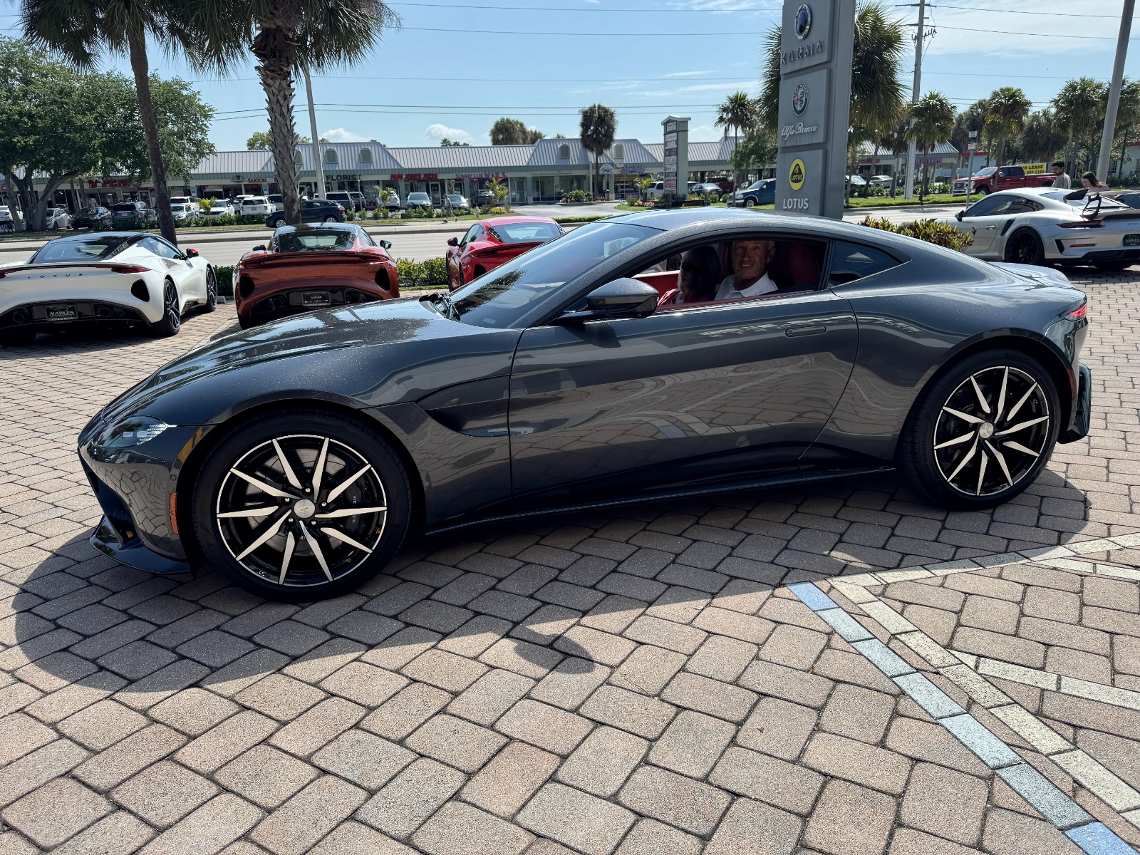 Used 2021 Aston Martin Vantage Coupe Automatic for sale Sold at Naples Motorsports Inc - Morgan of Naples in Naples FL 34104 1