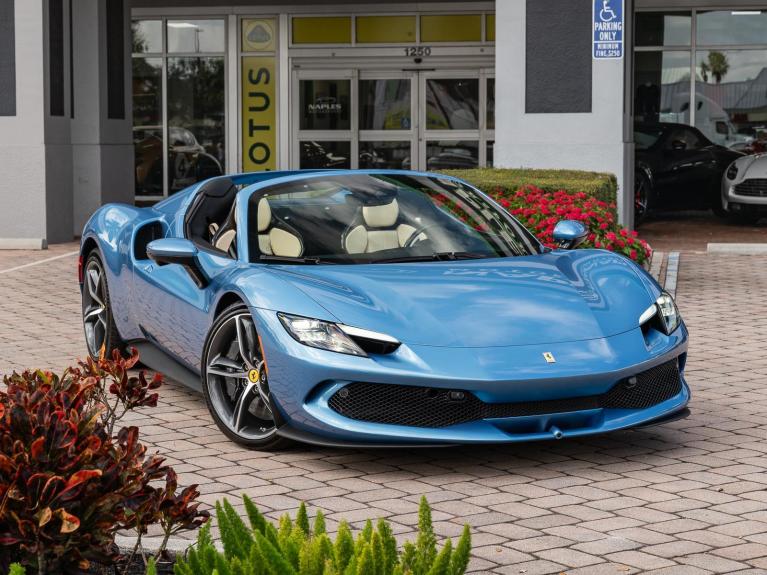 Used 2024 Ferrari 296 GTS Convertible for sale Sold at Naples Motorsports Inc - Morgan of Naples in Naples FL 34104 6
