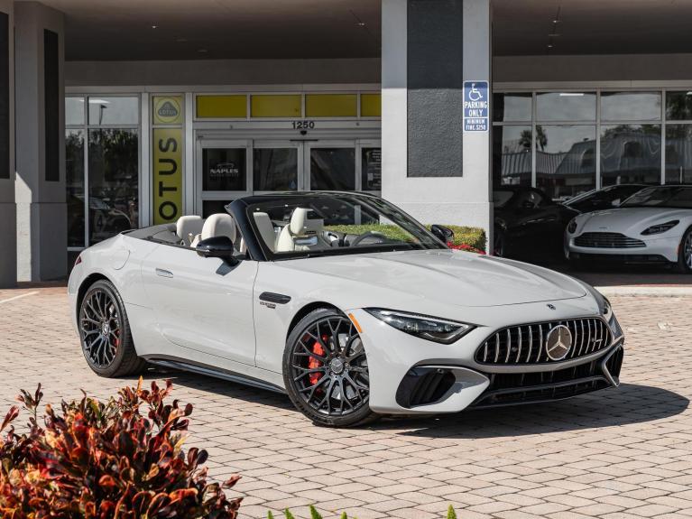 Used 2022 Mercedes-Benz SL AMG SL 55 for sale Sold at Naples Motorsports Inc - Morgan of Naples in Naples FL 34104 3