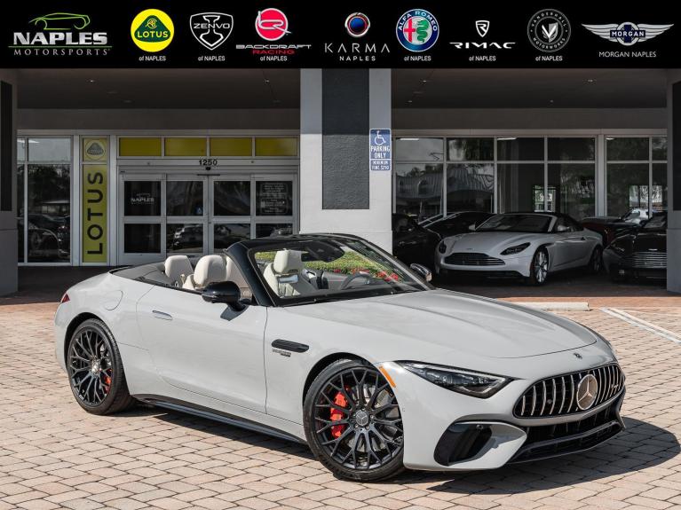 Used 2022 Mercedes-Benz SL AMG SL 55 for sale Sold at Naples Motorsports Inc - Morgan of Naples in Naples FL 34104 1