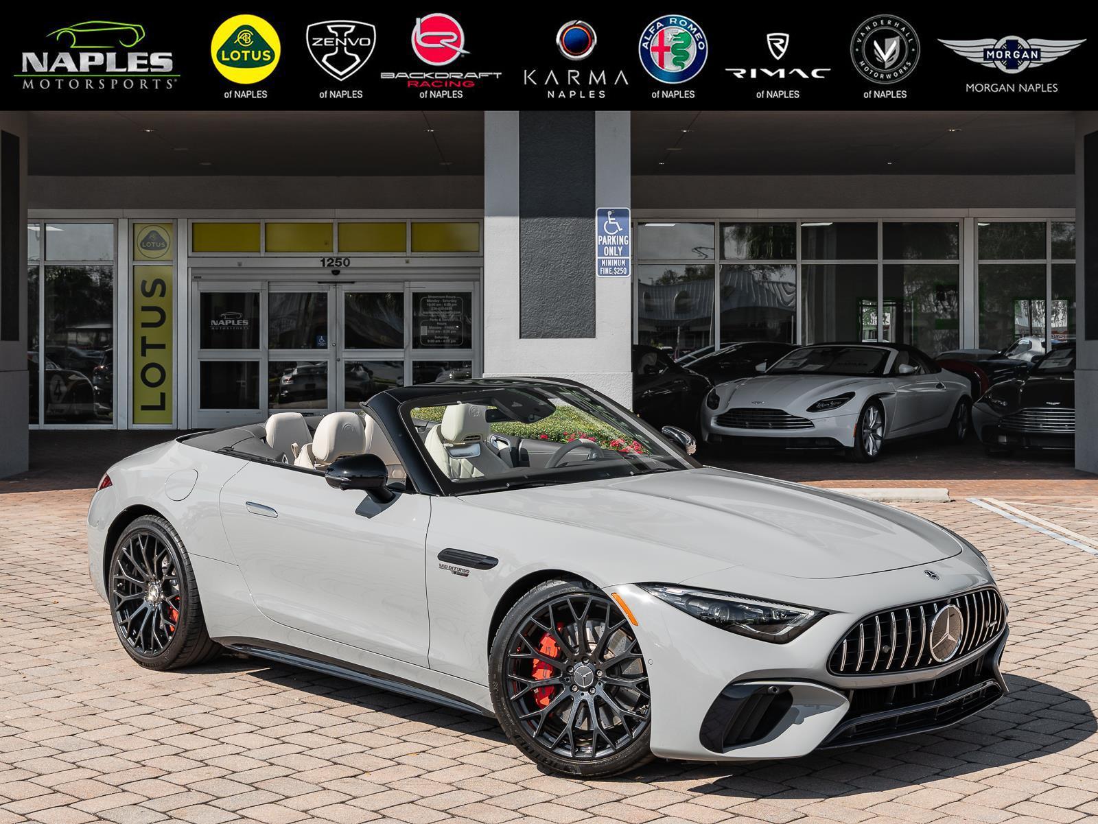 Used 2022 Mercedes-Benz SL AMG SL 55 for sale Sold at Naples Motorsports Inc - Morgan of Naples in Naples FL 34104 1