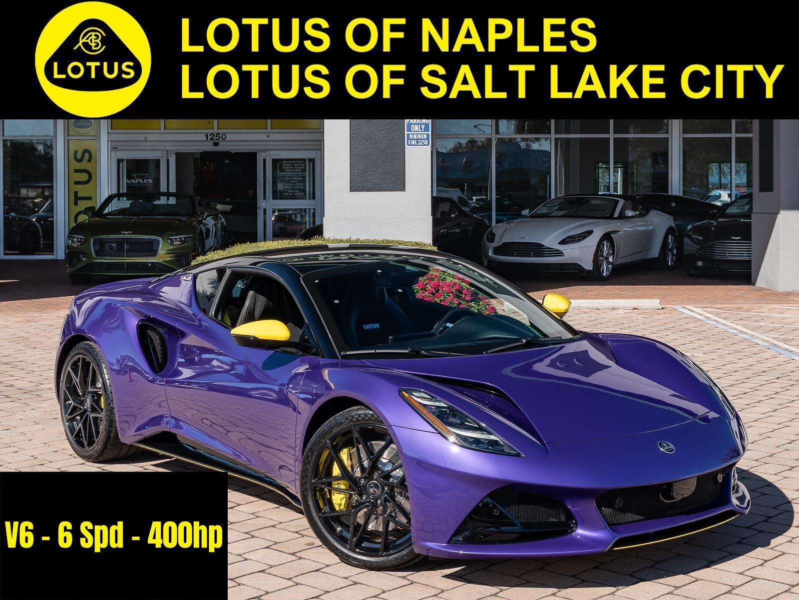 New 2026 Lotus Emira V6 Racing Line for sale $126,700 at Naples Motorsports Inc - Morgan of Naples in Naples FL 34104 1