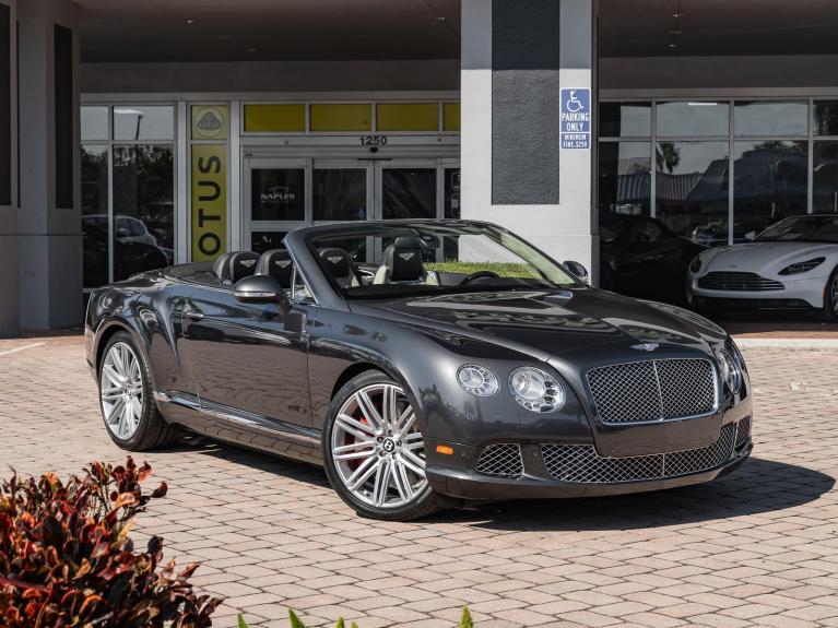 Used 2014 Bentley Continental GT Speed 2dr Conv for sale $101,681 at Naples Motorsports Inc - Morgan of Naples in Naples FL 34104 3