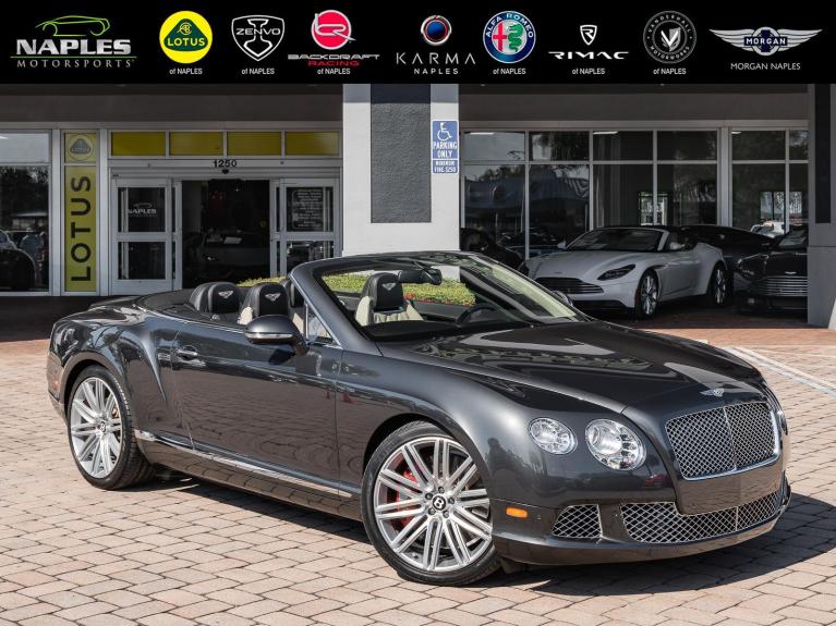 Used 2014 Bentley Continental GT Speed 2dr Conv for sale $101,681 at Naples Motorsports Inc - Morgan of Naples in Naples FL