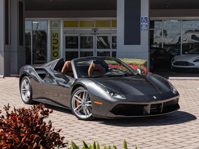 Used 2018 Ferrari 488 Spider Convertible for sale Sold at Naples Motorsports Inc - Morgan of Naples in Naples FL 34104 3
