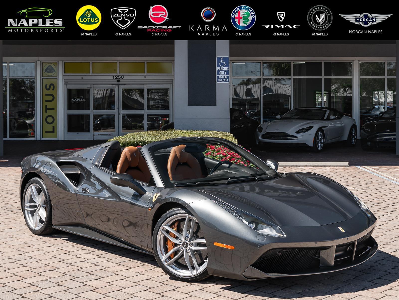 Used 2018 Ferrari 488 Spider Convertible for sale Sold at Naples Motorsports Inc - Morgan of Naples in Naples FL 34104 1