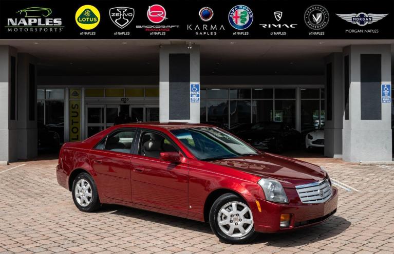 Used 2007 Cadillac CTS 4dr Sdn 2.8L for sale Sold at Naples Motorsports Inc - Morgan of Naples in Naples FL 34104 2
