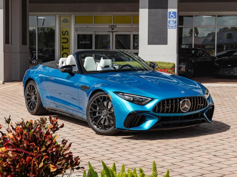 Used 2024 Mercedes-Benz SL SL 63 AMG for sale Sold at Naples Motorsports Inc - Morgan of Naples in Naples FL 34104 4