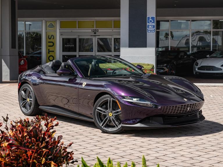 Used 2025 Ferrari Roma Spider Convertible for sale $346,331 at Naples Motorsports Inc - Morgan of Naples in Naples FL 34104 3