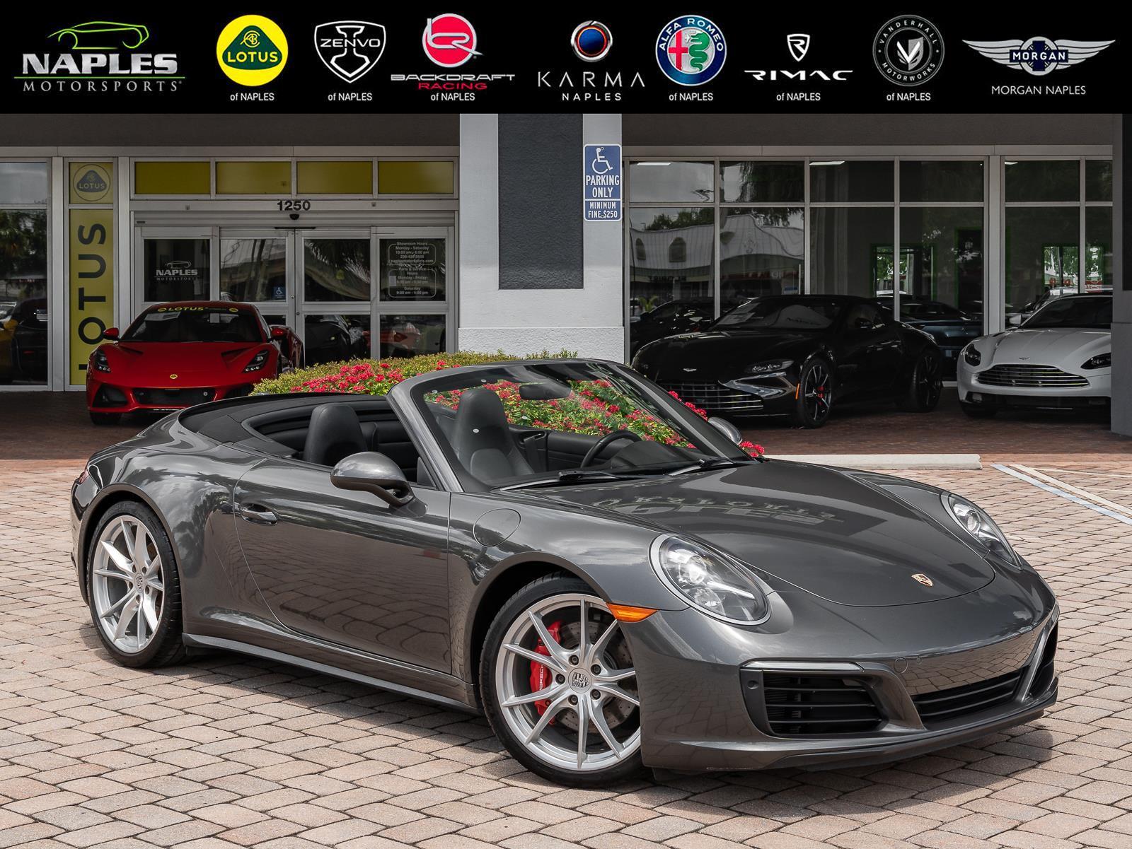 Used 2018 Porsche 911 Carrera 4S for sale Sold at Naples Motorsports Inc - Morgan of Naples in Naples FL 34104 1
