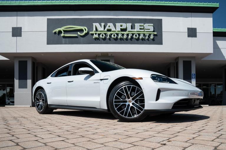 Used 2025 Porsche Taycan 4 for sale Sold at Naples Motorsports Inc - Morgan of Naples in Naples FL 34104 5