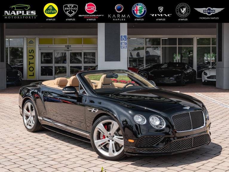 Used 2016 Bentley Continental GTC Speed for sale $124,441 at Naples Motorsports Inc - Morgan of Naples in Naples FL