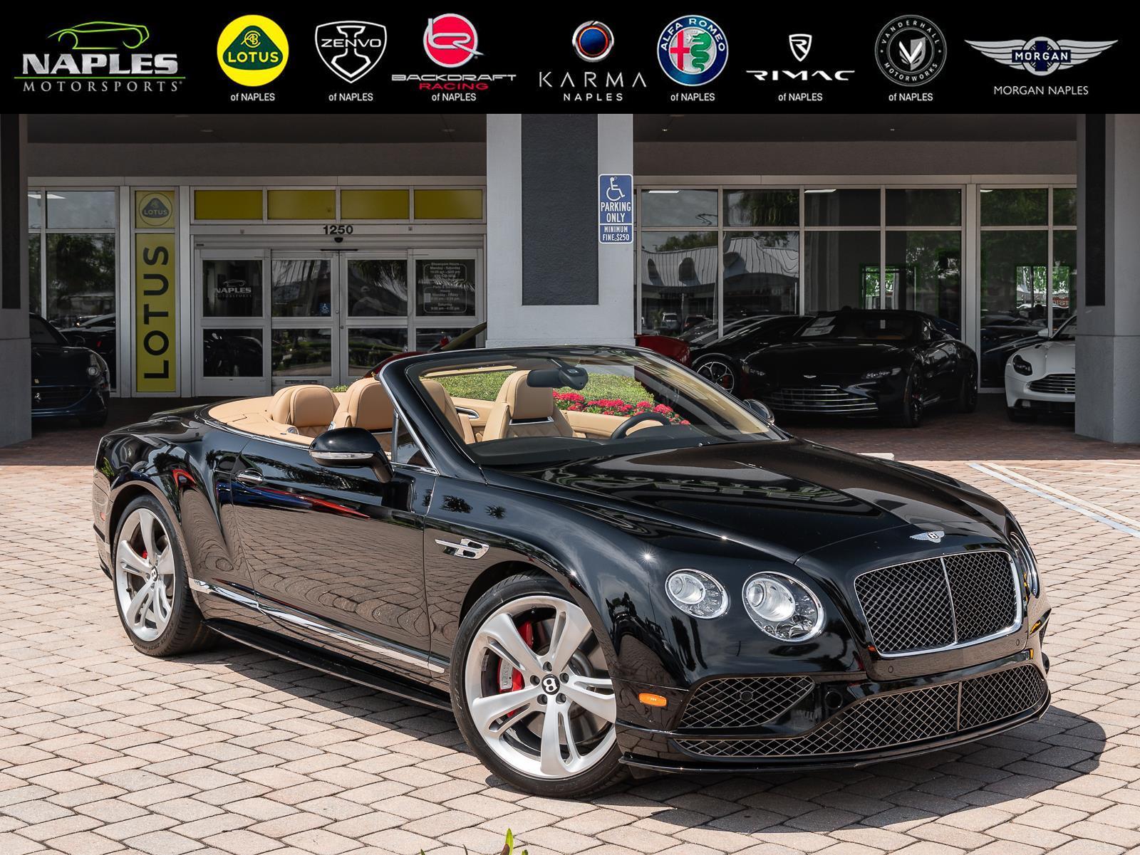 Used 2016 Bentley Continental GTC Speed for sale $124,441 at Naples Motorsports Inc - Morgan of Naples in Naples FL 34104 1