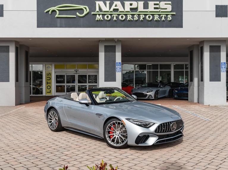 Used 2022 Mercedes-Benz SL 55 AMG AMG SL 55 for sale Sold at Naples Motorsports Inc - Morgan of Naples in Naples FL 34104 3