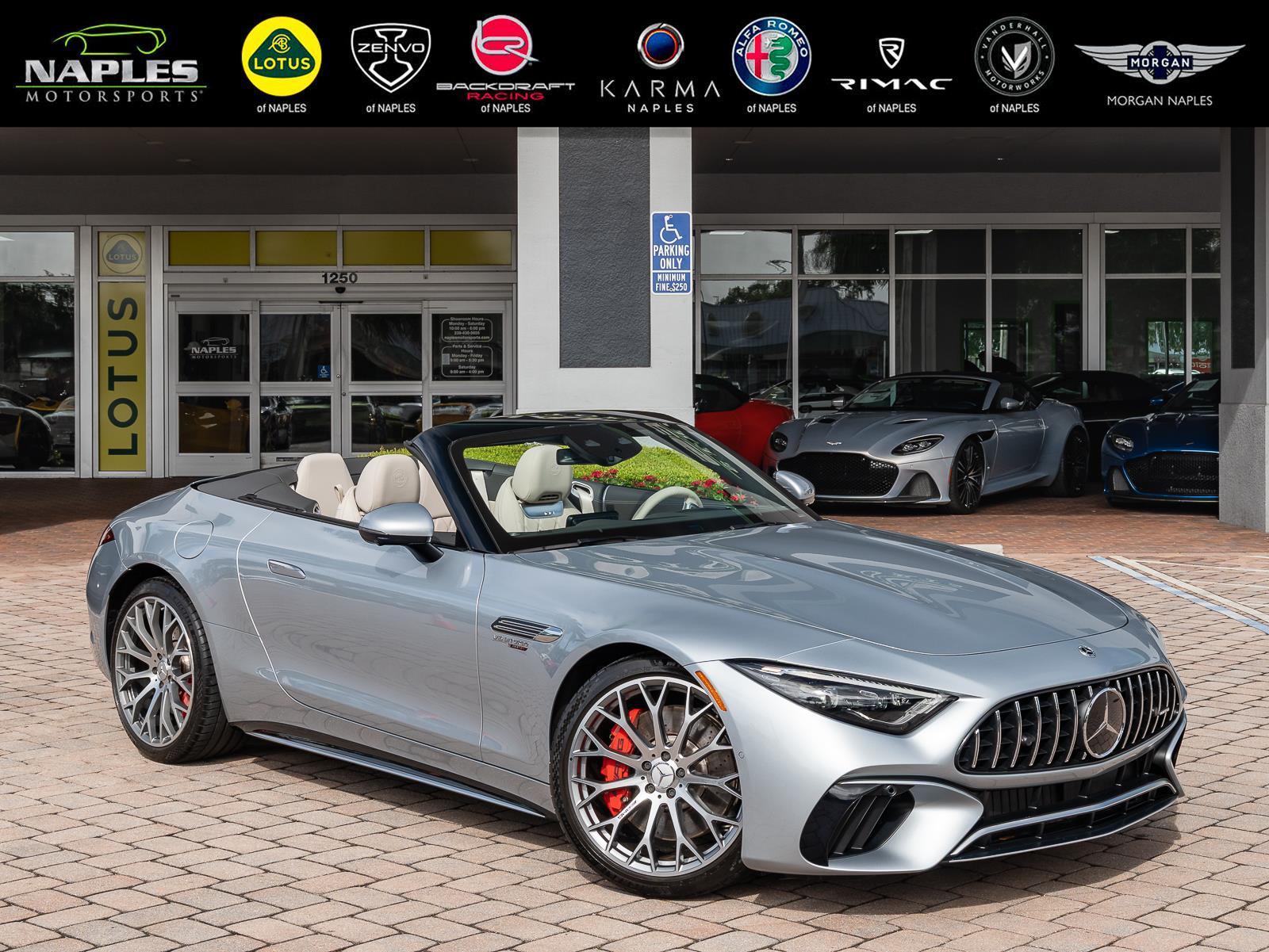 Used 2022 Mercedes-Benz SL 55 AMG AMG SL 55 for sale Sold at Naples Motorsports Inc - Morgan of Naples in Naples FL 34104 1
