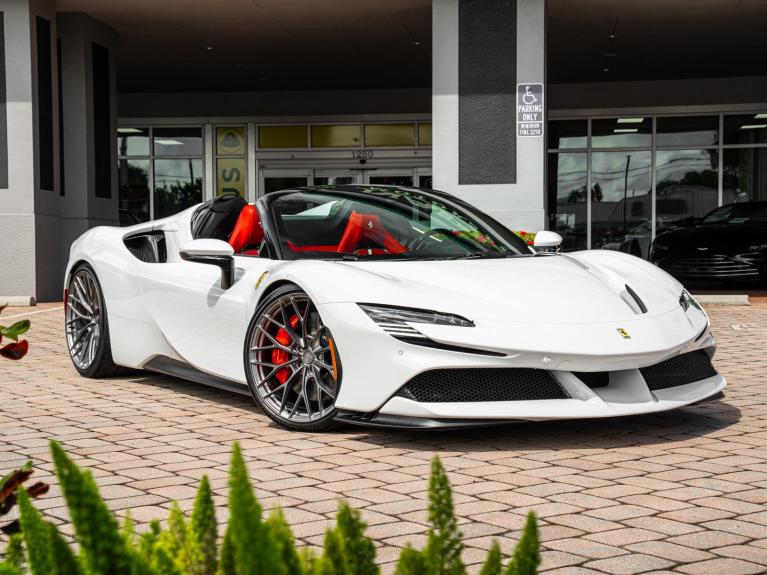 Used 2022 Ferrari SF90 Spider Convertible for sale Sold at Naples Motorsports Inc - Morgan of Naples in Naples FL 34104 3