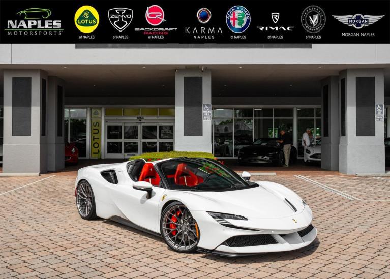 Used 2022 Ferrari SF90 Spider Convertible for sale Sold at Naples Motorsports Inc - Morgan of Naples in Naples FL 34104 1