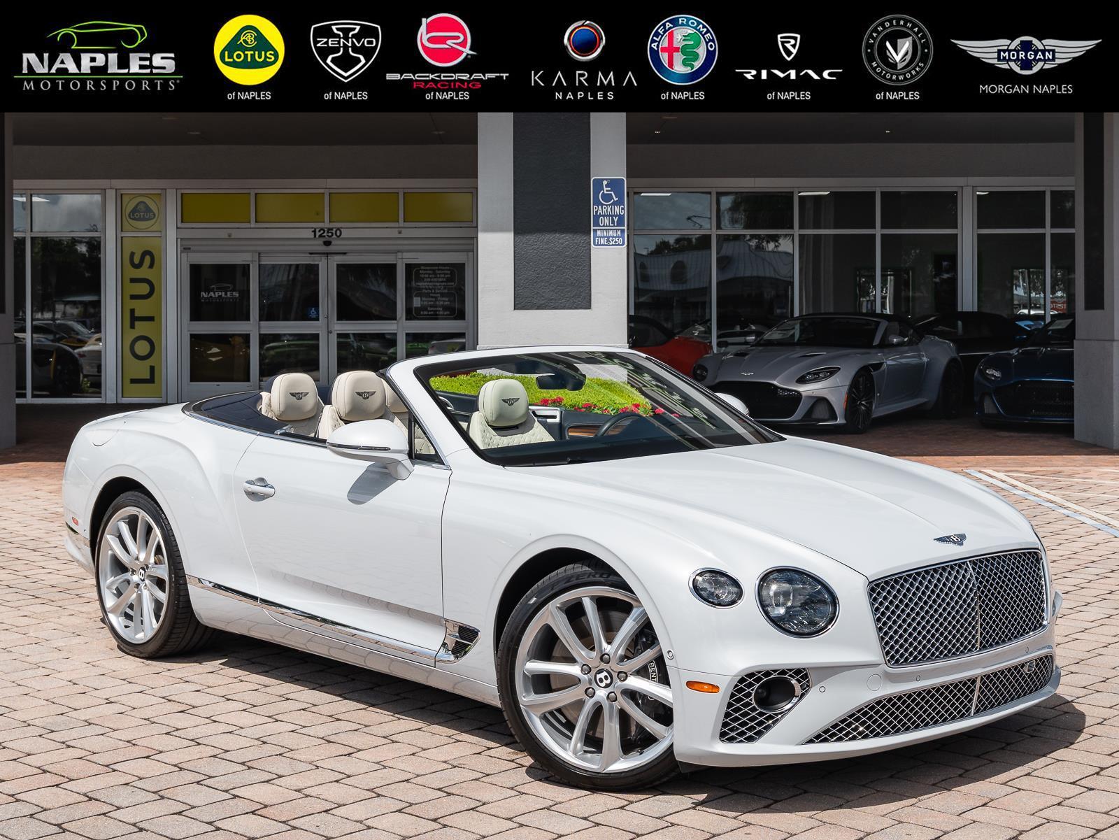 Used 2021 Bentley Continental GTC Mulliner GT Mulliner V8 for sale Sold at Naples Motorsports Inc - Morgan of Naples in Naples FL 34104 1