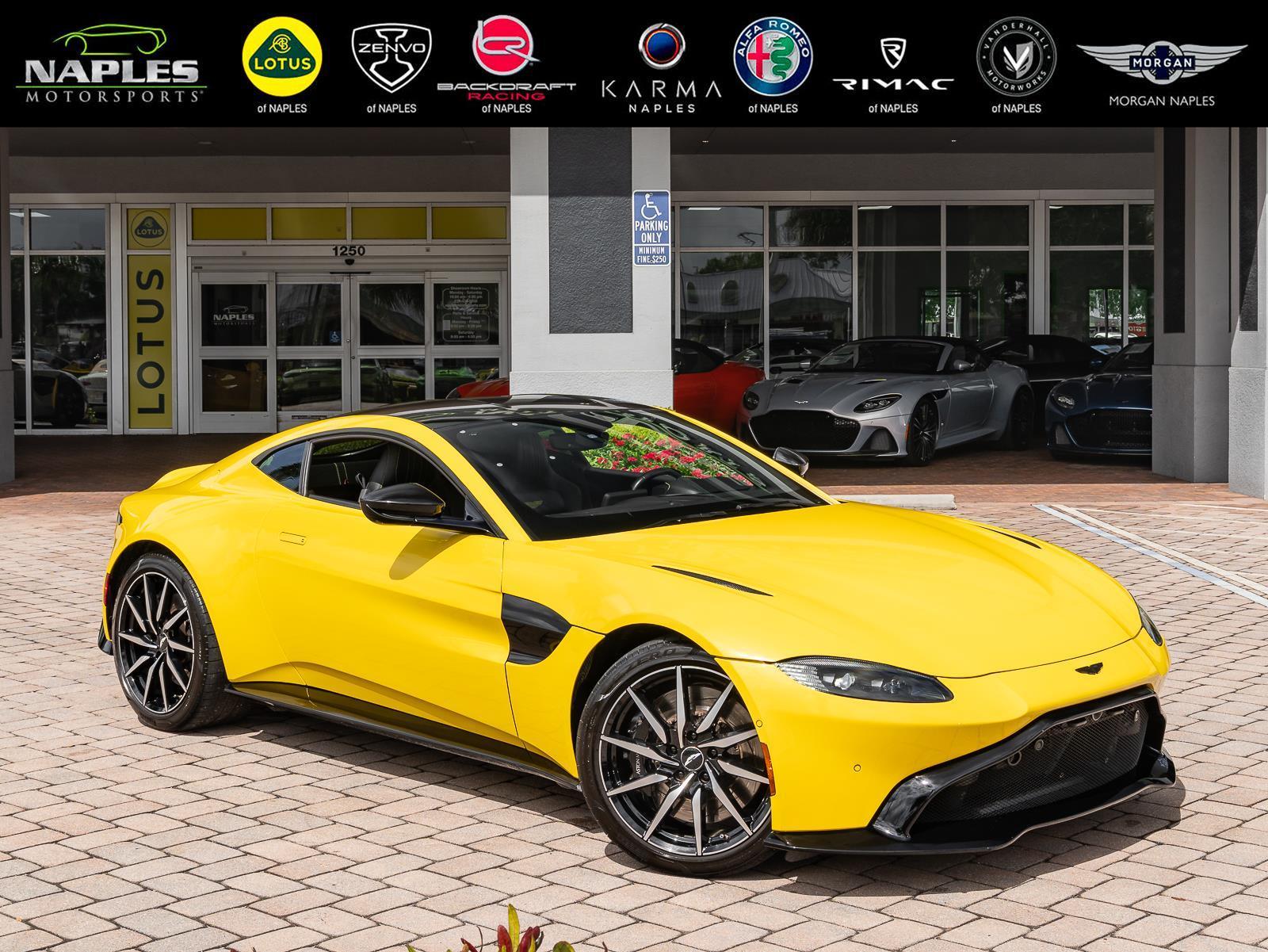 Used 2020 Aston Martin Vantage Coupe for sale Sold at Naples Motorsports Inc - Morgan of Naples in Naples FL 34104 1