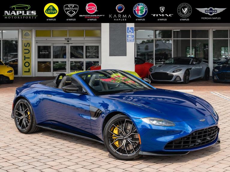 Used 2021 Aston Martin Vantage Roadster for sale Sold at Naples Motorsports Inc - Morgan of Naples in Naples FL 34104 1