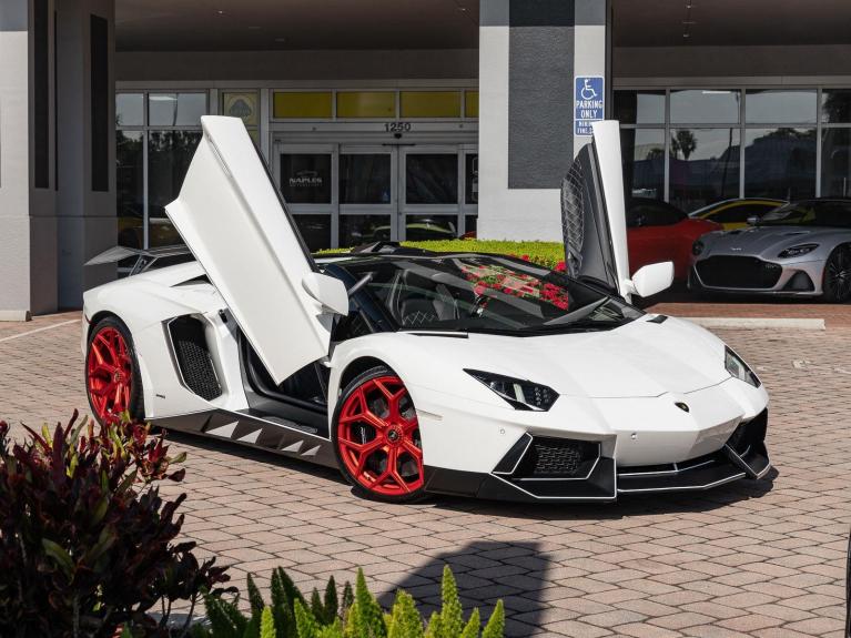 Used 2016 Lamborghini Aventador LP 700-4 for sale Sold at Naples Motorsports Inc - Morgan of Naples in Naples FL 34104 3