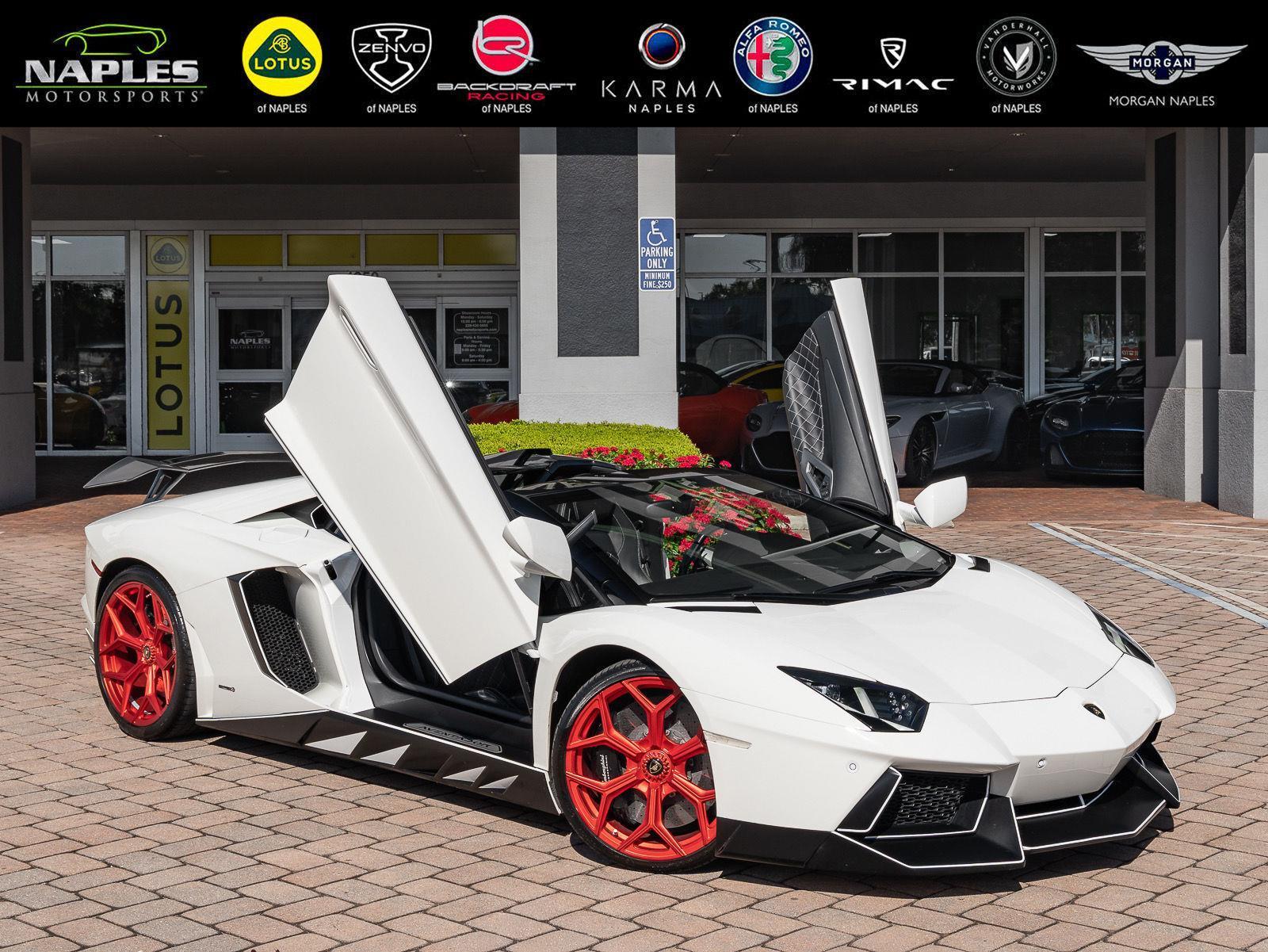 Used 2016 Lamborghini Aventador LP 700-4 for sale Sold at Naples Motorsports Inc - Morgan of Naples in Naples FL 34104 1