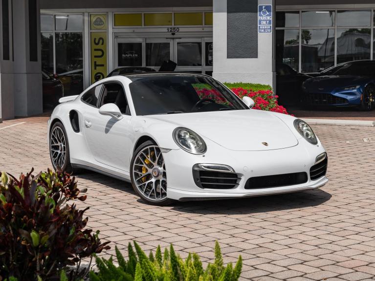 Used 2015 Porsche 911 Turbo S for sale Sold at Naples Motorsports Inc - Morgan of Naples in Naples FL 34104 3