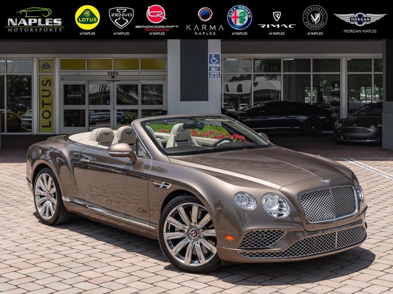 Used 2016 Bentley Continental GT V8 for sale Sold at Naples Motorsports Inc - Morgan of Naples in Naples FL 34104 1