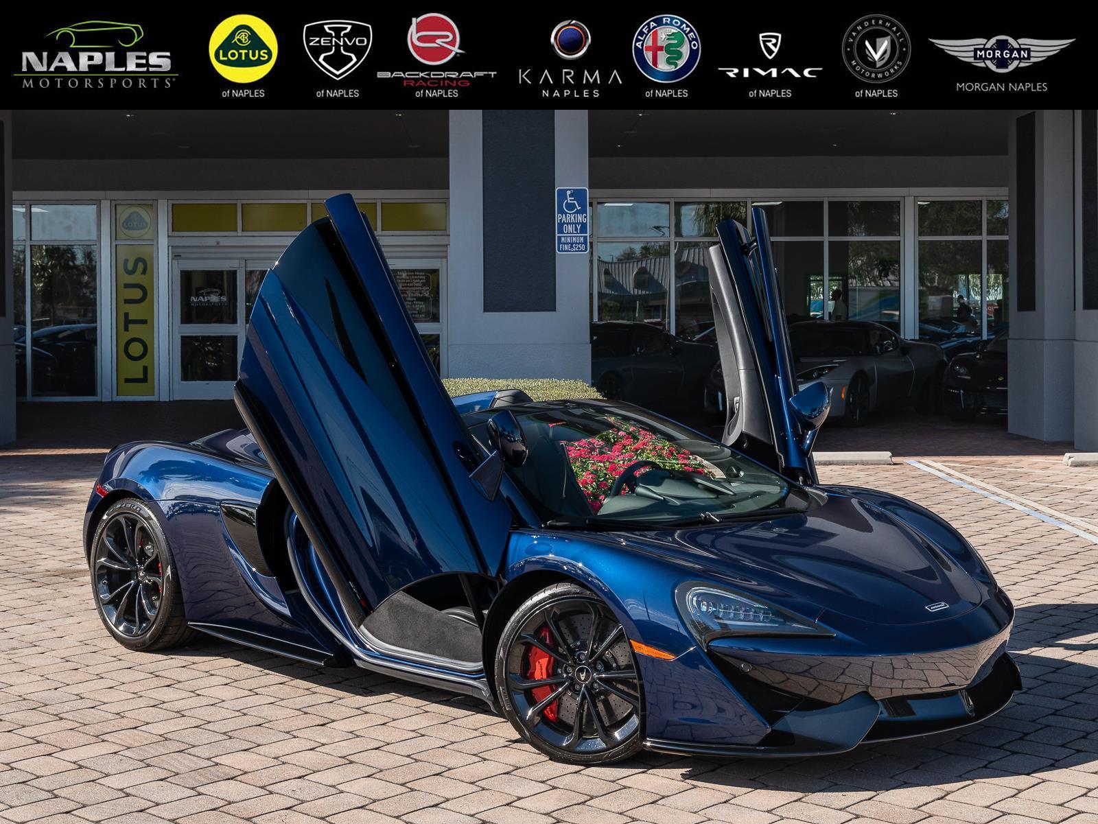 Used 2020 McLaren 570s Spider for sale $188,091 at Naples Motorsports Inc - Morgan of Naples in Naples FL 34104 1