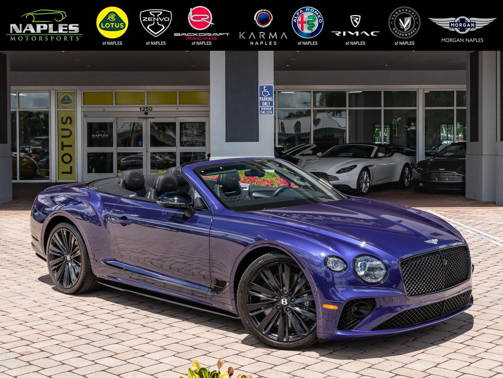 Used 2023 Bentley Continental GTC V8 for sale $261,080 at Naples Motorsports Inc - Morgan of Naples in Naples FL 34104 1