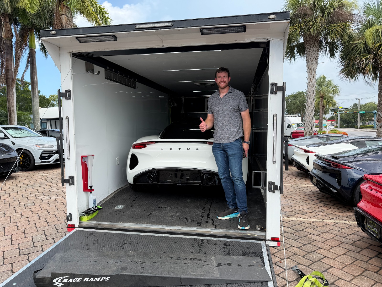 Used 2025 Lotus Emira V6 for sale Sold at Naples Motorsports Inc - Morgan of Naples in Naples FL 34104 1