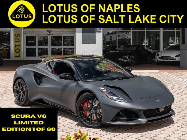 New 2026 Lotus Emira SCURA V6 SE for sale $132,050 at Naples Motorsports Inc - Morgan of Naples in Naples FL