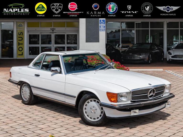 Used 1987 Mercedes-Benz 560 Series 560SL for sale Sold at Naples Motorsports Inc - Morgan of Naples in Naples FL 34104 2