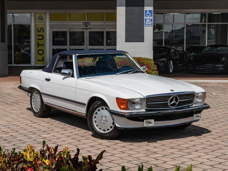 Used 1987 Mercedes-Benz 560 Series 560SL for sale Sold at Naples Motorsports Inc - Morgan of Naples in Naples FL 34104 5