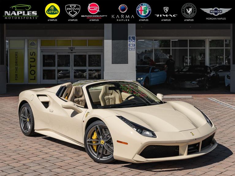 Used 2016 ferrari 488 Spider 2dr Conv for sale Sold at Naples Motorsports Inc - Morgan of Naples in Naples FL 34104 2