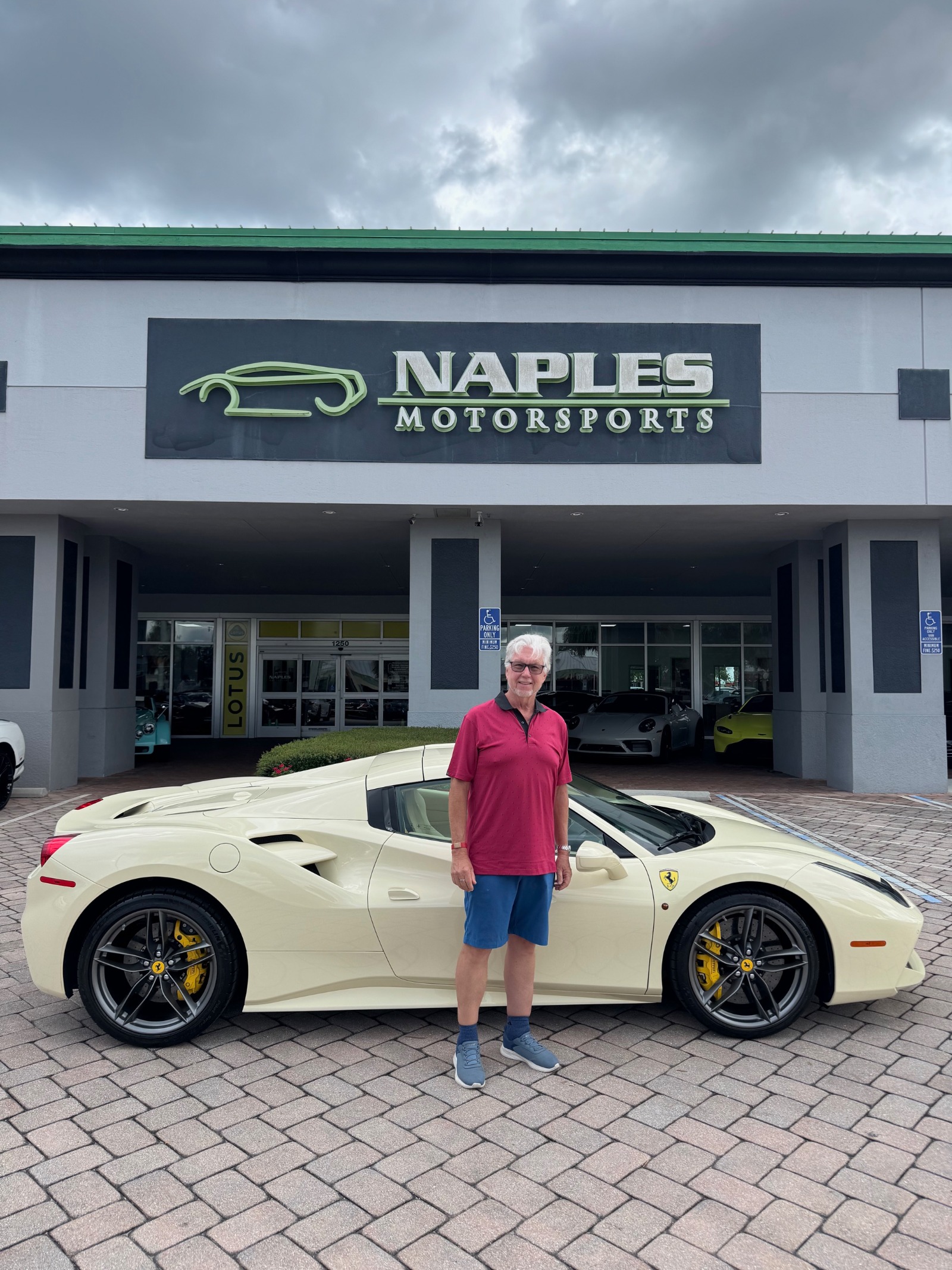 Used 2016 ferrari 488 Spider 2dr Conv for sale Sold at Naples Motorsports Inc - Morgan of Naples in Naples FL 34104 1