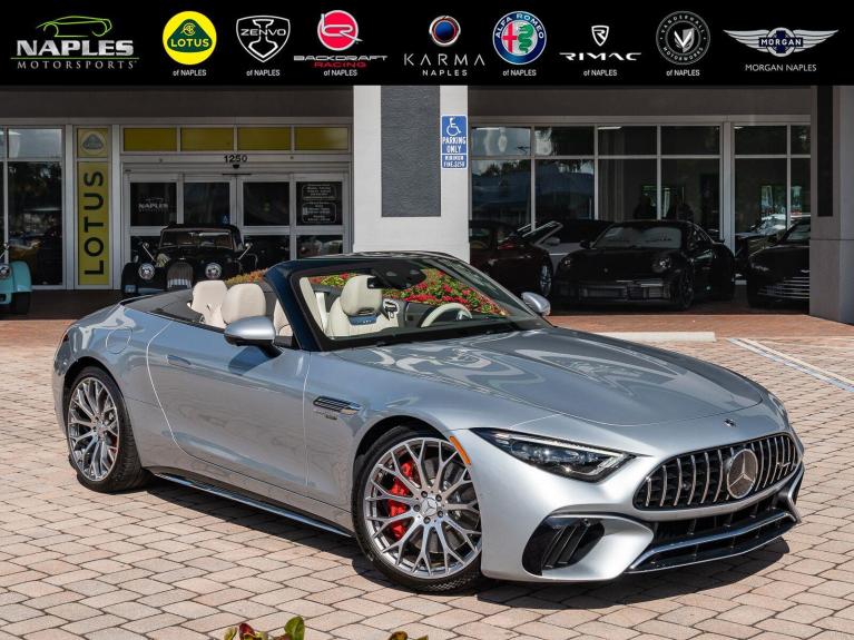 Used 2022 Mercedes-Benz SL AMG SL 55 for sale Sold at Naples Motorsports Inc - Morgan of Naples in Naples FL 34104 2