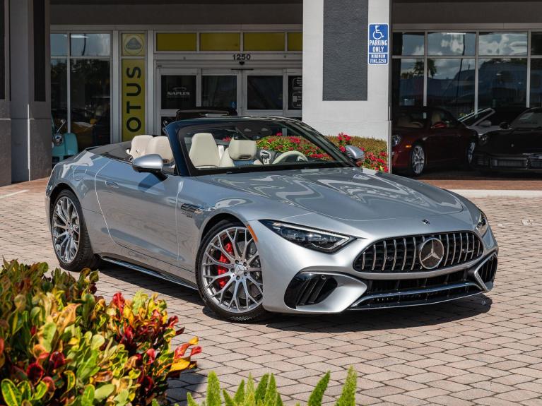 Used 2022 Mercedes-Benz SL AMG SL 55 for sale Sold at Naples Motorsports Inc - Morgan of Naples in Naples FL 34104 4