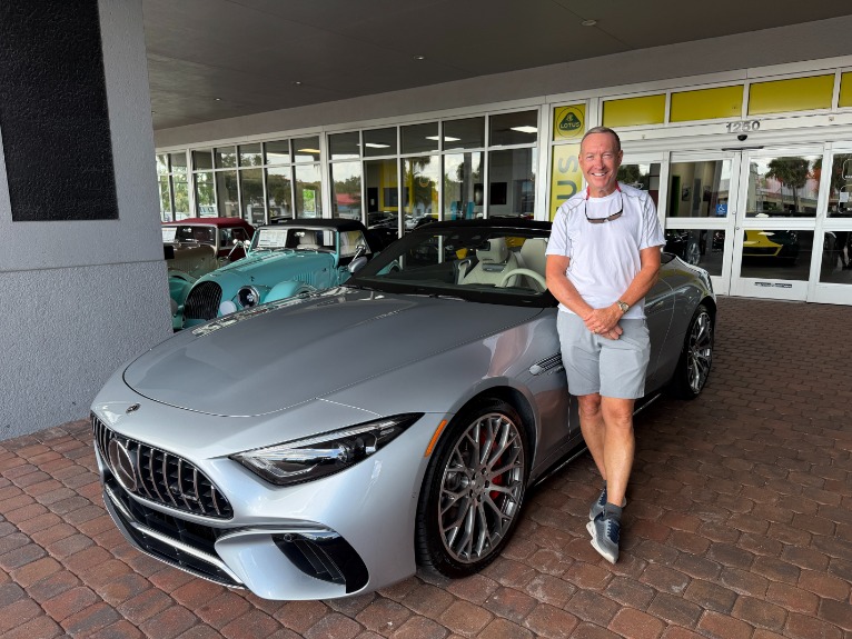 Used 2022 Mercedes-Benz SL AMG SL 55 for sale Sold at Naples Motorsports Inc - Morgan of Naples in Naples FL 34104 1