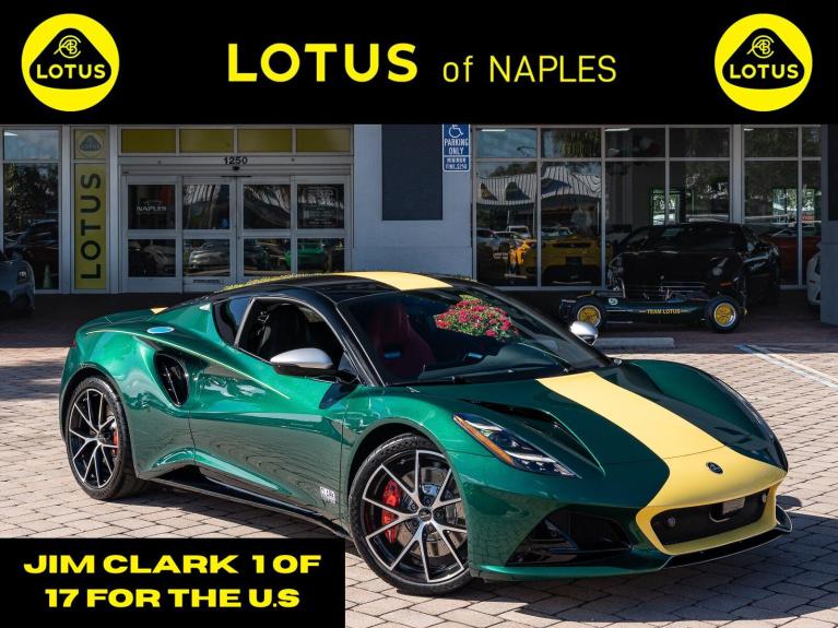 Used 2026 Lotus Emira Jim Clark Edition for sale $171,264 at Naples Motorsports Inc - Morgan of Naples in Naples FL